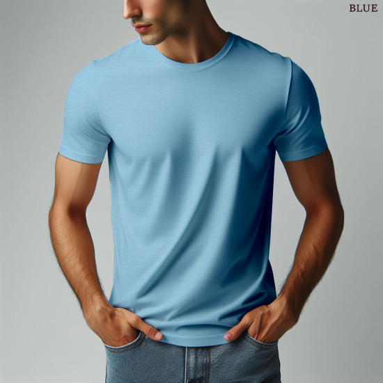 Men Plain Dri-Fit T-Shirt