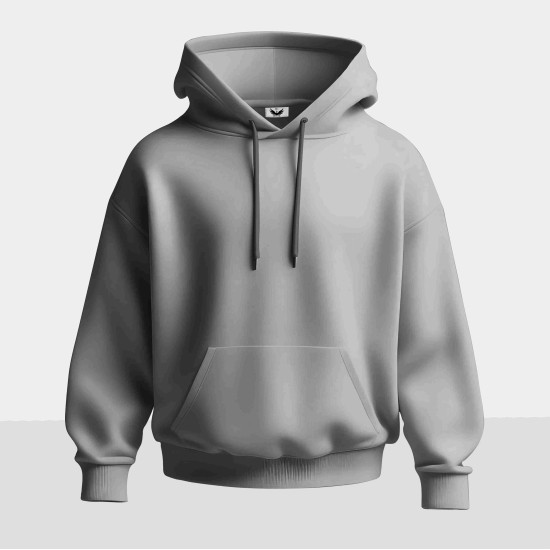 Winter Solid Plain Hoodie