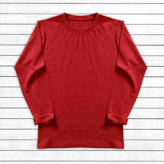 Regular Full Sleeve Solid T-shirt