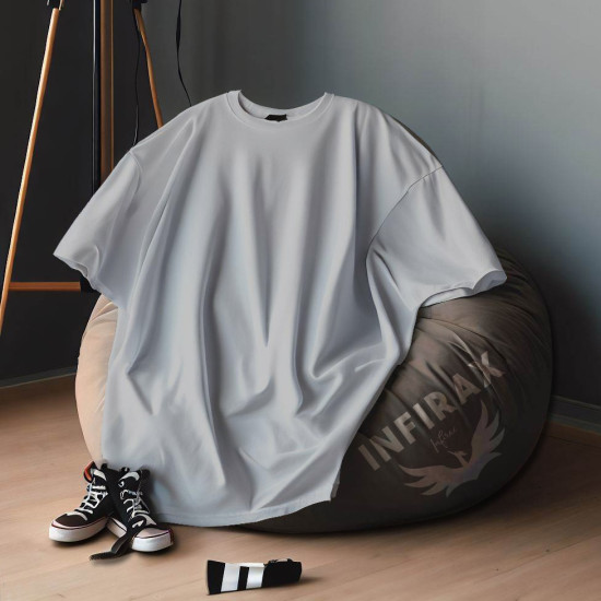 Oversize Solid Plain T-shirt