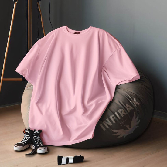 Oversize Solid Plain T-shirt