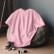 Oversize Solid Plain T-shirt