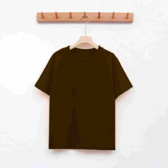 Regular Solid Plain T-shirt