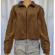 Women Faux Fur Cropped Jacket