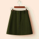 Button Skirt Regular-Fit