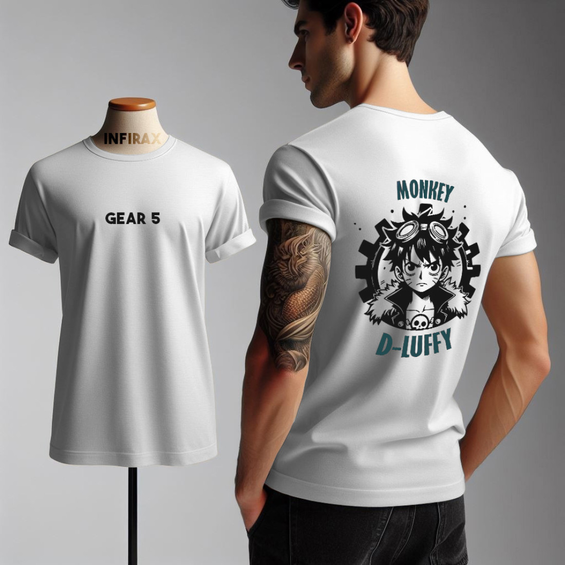 Monkey D. Luffy Fictional Character Print High Quality In Cheapest Price Men's T-Shirt