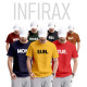 7 Weekdays Cotton T-shirts Combo