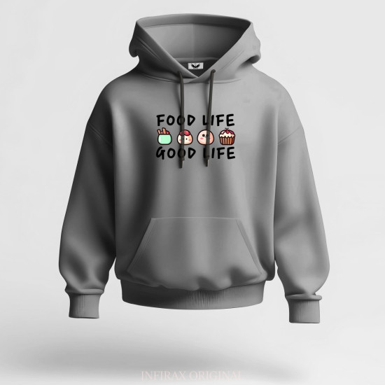 Food Life = Good Life Men Winter Hoody