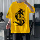 INFIRAX Dollar Dragon Men Oversized T-shirt