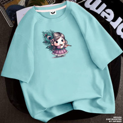 Little Krishna Girl Oversize-T-shirt