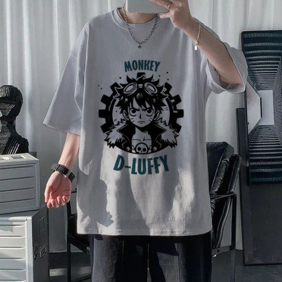 Men Oversize T-Shirt Monkey-D-Luffy