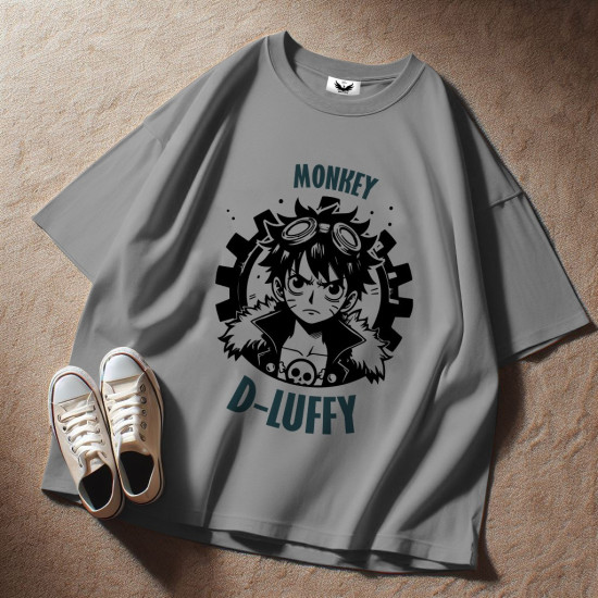 Men Oversize T-Shirt Monkey-D-Luffy