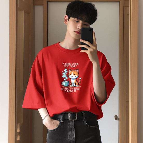 Stupid Society Men Oversize T-shirt