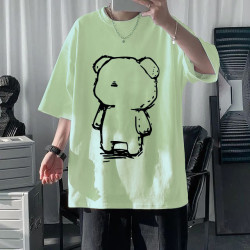 Men's Displeased Teddy Oversized T-shirt