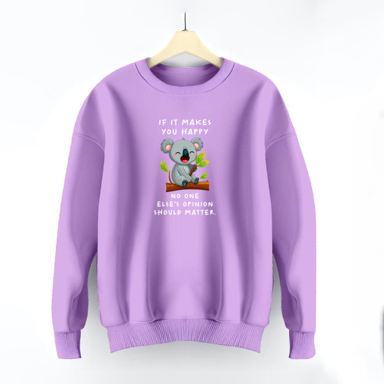 Koala "Be Happy Nevertheless" Sweatshirt