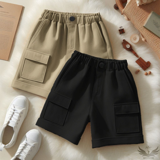 2x Combo Men's Cargo Cotton Shorts