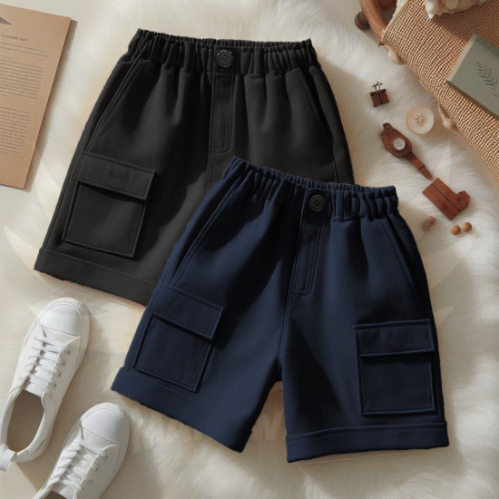2x Combo Men's Cargo Cotton Shorts